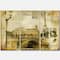Designart - Vintage Paris - Abstract Cityscape Art